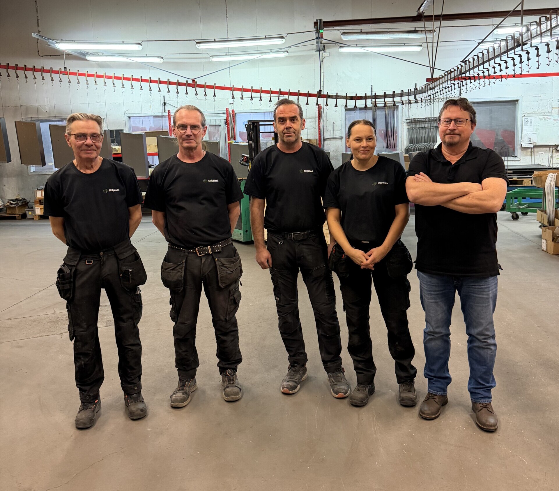 Teamet på Miljölack